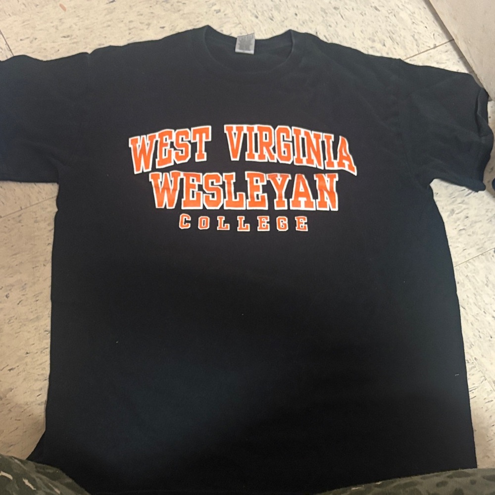 Gildan Black West Virginia Wesleyan College Tee